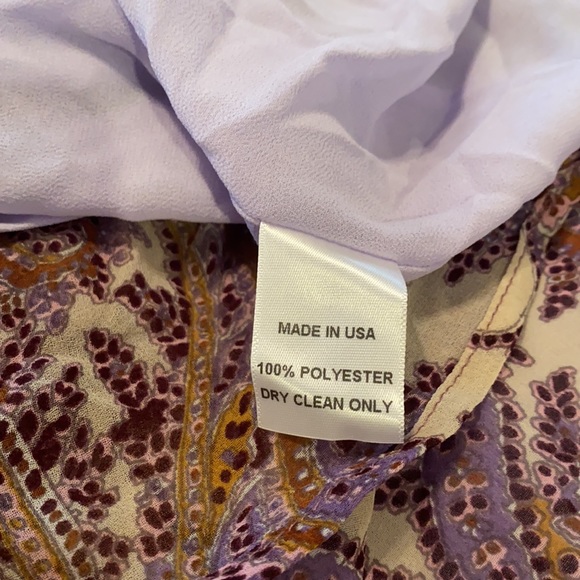 Revolve Sayrd Maxi Dress in Purple Paisley NWT - Picture 11 of 11